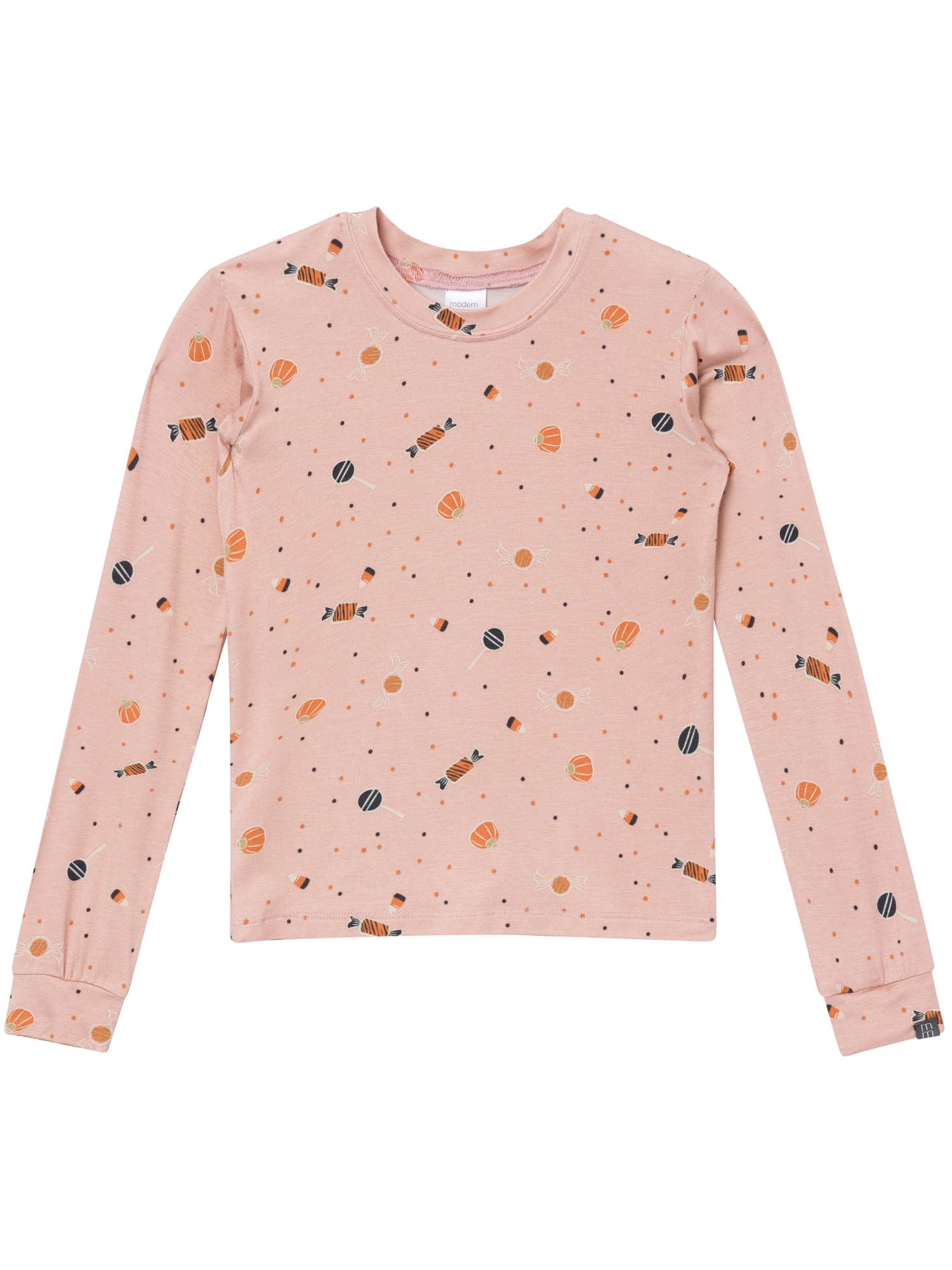 Modern Moments by Gerber Neutral Long Sleeve Halloween Pajama Set, 2-Piece, Sizes 6 - 12 Kids