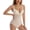 Nude, variant on Women's Butt Lifting Shapewear Firm Body Shaper Tummy Control Square Neck Cami Open Bust Bodysuit Shapewear Black Medium