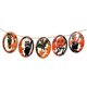 thumbnail image 1 of Halloween Wooden Cats Chain Pumpkin Ornament Plaque Decorations Hy, 1 of 4