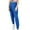 Blue, variant on Utoimkio Women's Casual Work Office Dress Pants High Waisted Straight Leg Button Down Work Pants for Women with Pockets