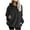 #0511-Black, variant on Uootdi Womens Gift Fuzzy Hoodies Pullover Oversized Sport Hoodie Cozy with Pockets Hooded Sweatshirt Athletic Fleece Hoodies