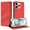 Red, variant on Allytechgroup Wallet Flip Case for iPhone 12 Pro Max with Credit Card Slot, RFID Blocking PU Leather Slim Phone Case Shockproof Full Body Protection for iPhone 12 Pro Max Women Men, Red