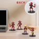 thumbnail image 4 of 8 PCS Deadpool Dolls Kit 3" Ornaments Model Doll ABS Decoration Kid's Toy Gift Creative Decorative Gift Ornaments Deadpool Action Figure Doll Collectibles Gifts for Kids or Fans (Red), 4 of 6