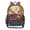Mosaic Toucan, variant on Ttyddzy Clear Backpack Heavy Duty PVC Transparent Backpack for College Workplace, Ice & Fire Twin