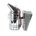 thumbnail image 2 of Smoker Stainless Steel Smoker Beekeeping Equipment Tool Heat Shield with A Hook, 2 of 8