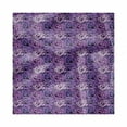 thumbnail image 1 of Rose Decorative Napkins Set of 4, Romantic Bouquet Hand Drawn Ink Style Pattern Spring Season Doodle Design, Silky Satin Fabric for Brunch Dinner Party, 12", Purple and Lavender, by Ambesonne, 1 of 2