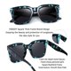 thumbnail image 4 of Gafas de Sol FEISEDY Vintage Cuadradas Sobredimensionadas para Mujer B2486, 4 of 7
