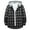 A-Black, variant on Ccpelsie Mens Flannel Hoodie Shirts Casual Button Down Plaid Shirt Jackets for Men Long Sleeve Stylish Hooded with Pockets(A-Red,M)