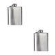 thumbnail image 2 of sweethay Petaca de bolsillo de acero inoxidable Alcohol Whisky Licor Vino Pot Flagon Camping Type2 NO2, 2 of 6