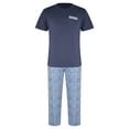 thumbnail image 1 of Pijama George para Caballero Set Playera Manga Corta Marino con Pantalón Talla CH 2 Piezas, 1 of 4