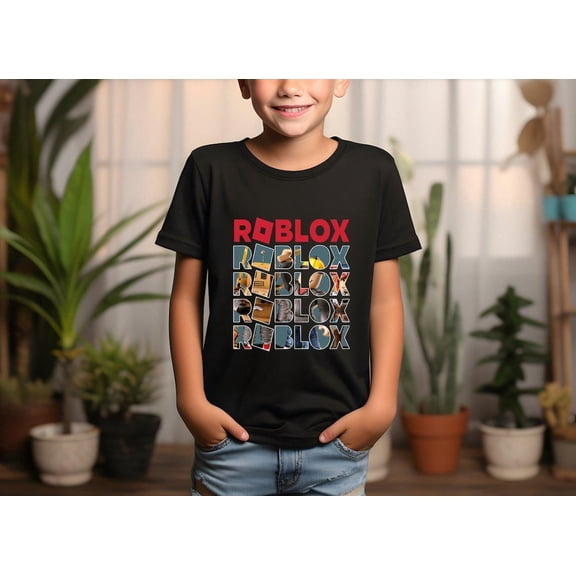 Roblx Gamer Shirt, Video Game T-Shirt, Gaming Shirt, Cute Boys and Girls Game Birthday T-Shirt, Roblx Fan Shirt, Game lover Shirt, F4223 All Size S-5Xl
