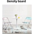 thumbnail image 3 of White Round Dining Table 24 Inch, Modern Tulip Design with Sturdy Steel Base & MDF Top, Space-Saving Small Kitchen Table for Apartments, Cafes, Offices, Durable & Easy-to-Clean Surface (White,24in), 3 of 8