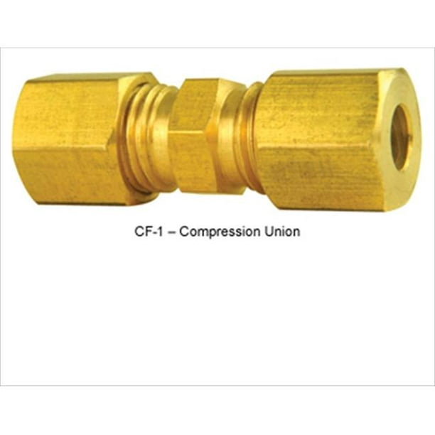 Ags Cf1 Brake Line Compression Fitting 44 0 18 In Walmart Com Walmart Com