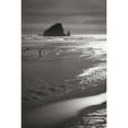 thumbnail image 3 of Geyman, Vitaly 11x14 Black Modern Framed Museum Art Print Titled - Seashore Serenity II BW, 3 of 5