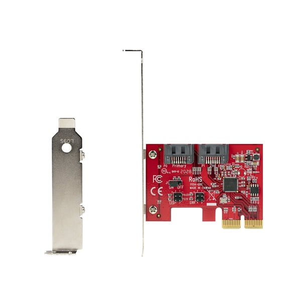 StarTech.com SATA PCIe Card, 2 Port PCIe SATA Expansion card