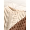 thumbnail image 5 of NZRVAWS Infant Baby Girl Clothes 12 Months Girls Round Neck Long Sleeve Ribbing Dress Waist Belt Baby Girl Fall Winter Clothes 18 Months, 5 of 7