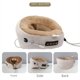 thumbnail image 1 of Almohada de masaje en forma de U, almohada de viaje, protector de cuello eléctrico para el hogar y el automóvil, protector de cuello eléctrico, 1 of 3