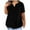 Black, variant on SHIXIAOO Plus Size Tops for Women Fashion V Neck Shirts Casual Comfy Soft Short Sleeve Tunic Blouses Basic Tees 3x Shirt Women Womens Rayon Tops plus Size Crop Tops Short Sleeve Tunic Tops for Women
