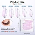 thumbnail image 2 of Lash Lift Pads 10 Pack 5 Sizes, Silicone Eyelash Perming Curler Shields, 2 of 4