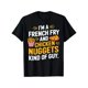 thumbnail image 1 of Boys Like French Fries Humorous Chicken Meatball T-Shirt, Fashion under Clothes, Breathable, Casual and Comfortable Top, Street Fashion Casual Summer T-Shirt, Round Neck Short Sleeve T-Shirt, Best Gi, 1 of 6