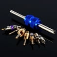 thumbnail image 4 of 40Pcs AC Valve Core Kit R12 R134a Car Air Conditioner Valve Core Accessories Portable Refrigeration Tire Valve Stem Core Assortment Kit with Remover Tool for Mechanics Most Cars, 4 of 8