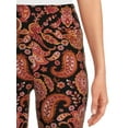 thumbnail image 4 of No Boundaries Juniors Print Flare Pants, 32" Inseam, Sizes XS-XXXL, 4 of 5