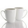 thumbnail image 6 of Elama Rosales 6 Piece 12 Ounce Porcelain Mug Set in White, 6 of 8