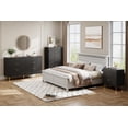 thumbnail image 7 of Trilenars 6 Drawer Dresser with Gold Handle in Black,Black, 7 of 7