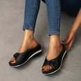 thumbnail image 6 of GERsome Womens Slippers Women's Flat Shoes Ladies Beach Sandals Summer Non-Slip Causal Slippers, 6 of 8