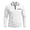 hgg127-White, variant on Yaoyar Men's Long Sleeve Shirt-Zip Front Casual Golf Style Classic Collar Chest Pocket for Weekend Wear​​