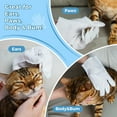 thumbnail image 3 of Vannon Pet Glove Wipes for Dogs & Cats, Extra Thick Rinse Free Dog Wipes, Unscented, 2 Pack, 12 PCS, 3 of 8