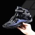 thumbnail image 6 of Men's and women's all-season motorcycle riding boots and motorcycle shoes,Black and blue,40, 6 of 16