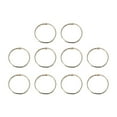 thumbnail image 1 of POINTERTECK 10 Pcs Metal Hinged Rings Book Binder Photo Album Split Scrapbook Key Ring Tool, 1 of 6