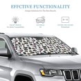 thumbnail image 2 of Bingfone Cool Camera Car Windshield Sunshade,Sun Foldable Sun Shield Sun Visor for Car - Small, 2 of 8