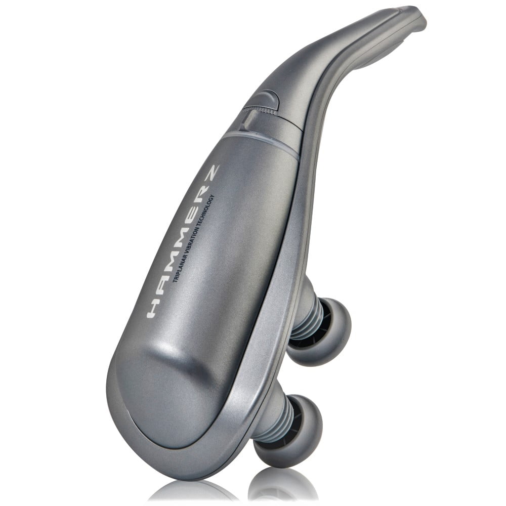 Air Relax Hammerz Massage Device with Triplanar Vibration Technology, Hand Held Deep Tissue Massager for Muscles, Back, Foot, Neck, Shoulder, Leg, Calf Percussion Body Massage