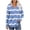 Blue, variant on Under 10 dollars! Women 2025 Fall Long Sleeve Tops Trendy Wave Striped Longline Hem Loose Henley T-Shirt Going Out Casual Tunic Blouse