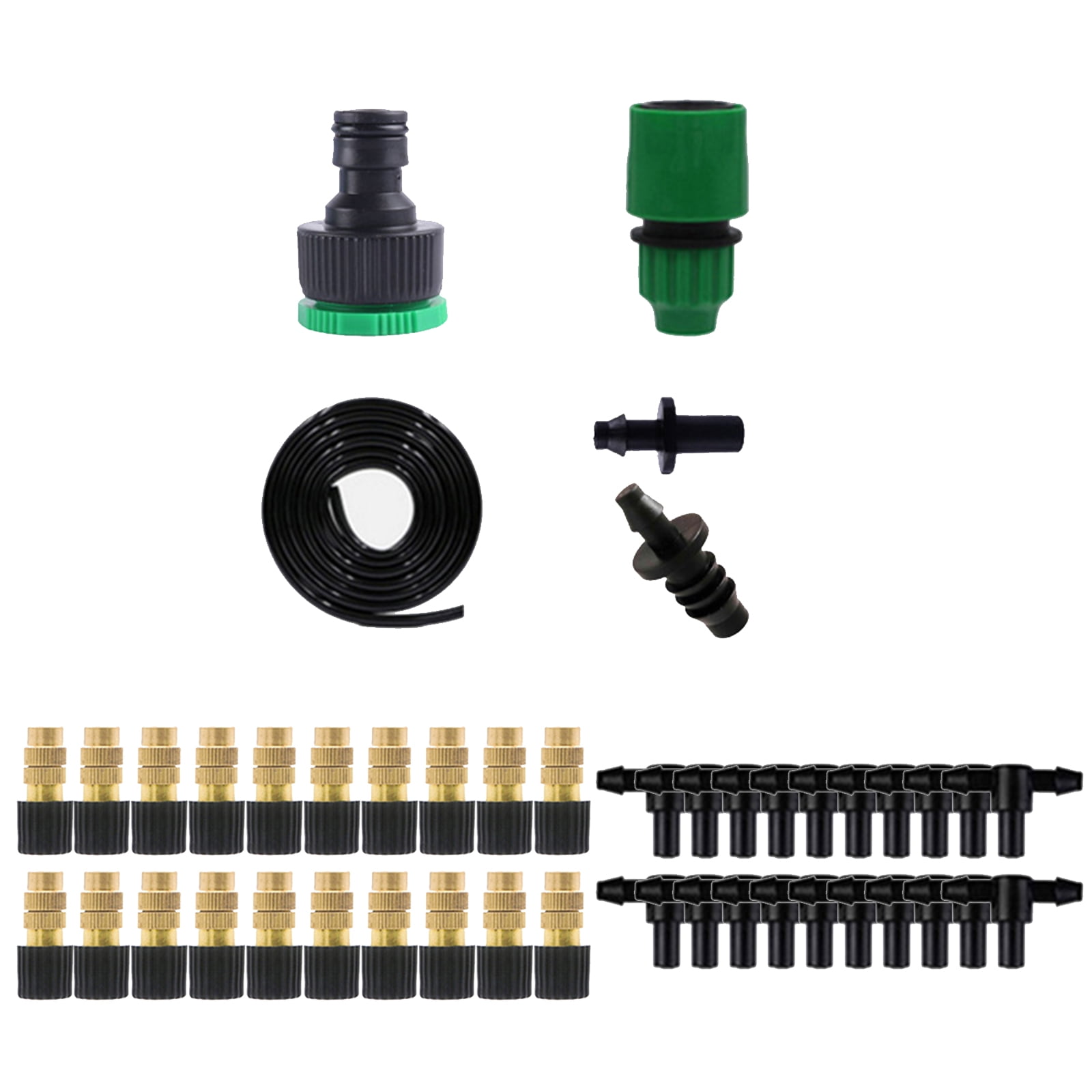 JZROCKER Outdoor Dripping Irrigation for Garden Greenhouse Grassland Gardening Cooling Set Utility Irrigation Tools