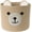 Khaki - Version 2, variant on Bear Laundry Baskets Laundry Hamper Storage Baskets with Handles,Decorative Basket for Living room,Woven Storage Basket for Toys Bin Pillows Blankets Clothes (Brown)
