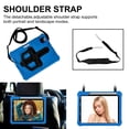 thumbnail image 4 of Case for iPad Air 11 inch (2025 M3/2024 M2) Case with Shoulder Strap, Shockproof Handle Kickstand, Blue, 4 of 7