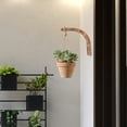 thumbnail image 6 of FashionCha Plant Hanger Flower Basket Hanger Decorative Farmhouse Sturdy Wooden Bracket for Dark Wood, 6 of 9