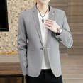 thumbnail image 2 of 2024 High Quality Stylish and Handsome Korean Men‘s Jacket Casual Suit Single Korean Men‘s Suit Plankton Handsome Coat  M-3XL, 2 of 6