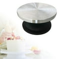 thumbnail image 3 of segolike Sculpting Wheel Turntable Pottery Cake Decorating Model 30cm, 3 of 8