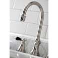 thumbnail image 4 of Grifo de baño Kingston Brass Duchess de latón cepillado generalizado, 4 of 9
