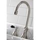 thumbnail image 4 of Grifo de baño Kingston Brass Duchess de latón cepillado generalizado, 4 of 9