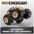 thumbnail image 2 of Monster Jam Official Digatron Truck with Sound, Plush Toy, Monster Truck for Boys and Girls, Kids Toys for Ages 3 and Up, 7”, 2 of 7