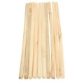 thumbnail image 2 of 10pcs Wooden Arts Craft Sticks Dowels Pole Rods Sweet Trees Wood Stick, 2 of 6