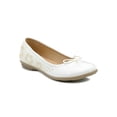 thumbnail image 4 of Zapato Dominiq Para Niña Casuales Con Pedrería Charol Blanco blanco 25, 4 of 6
