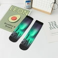 thumbnail image 7 of Naloa Northern Lights 2 Ankle Socks for Women Non Slip Socks No Show Socks Classic Low Cut Casual Socks Casual Socks, 7 of 7