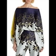 thumbnail image 3 of Conjunto de Dos Piezas Holgado de Otoño para Mujer, con Hombros Descubiertos, Estampado, Larga, Informal, para Salir, Pantalones Anchos Albaricoque L, 3 of 8