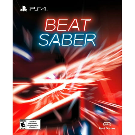 PlayStation VR Beat Saber Game - Physical Card - Rhythm Game - (Best Room Scale Vr Games)